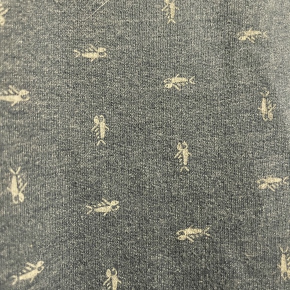 Eddie Bauer Men's Teal Patterned Crewneck Sweater - Picture 2 of 3